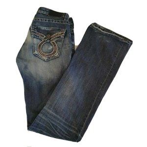 Big Star Womens Blue The Legendary Low Rise Jeans